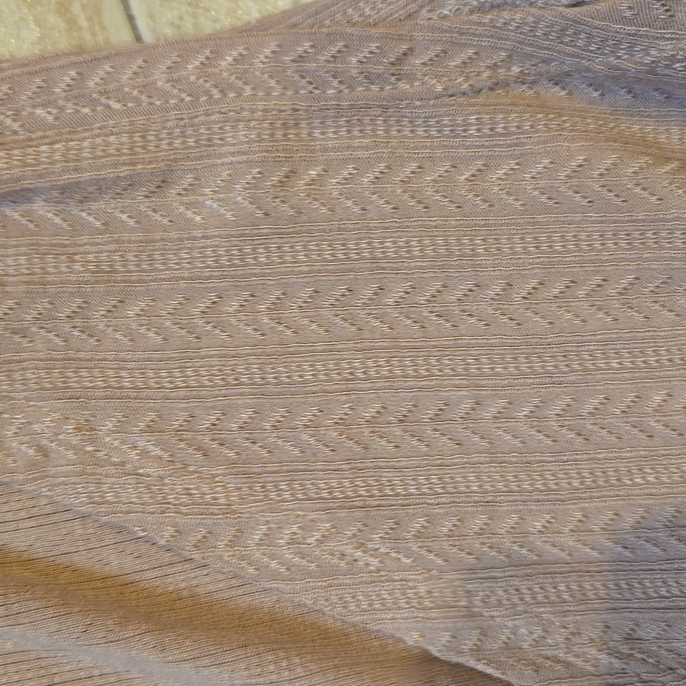 New O'Neill Tan India Knit Twisted Knot Crop Tank Top - Picture 7 of 10